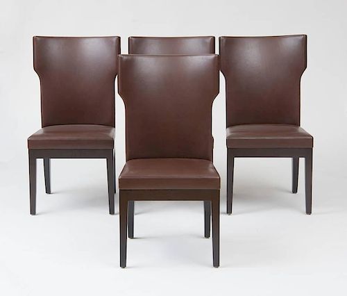 EIGHT DINING CHAIRS, CHRISTIAN LIAIGRE FOR HOLLY HUNT, 2003