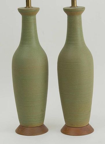 PAIR OF TABLE LAMPS, C. 1960