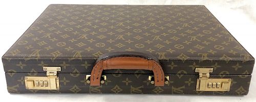 Vintage Louis Vuitton Monogram Pr‚sident Briefcase