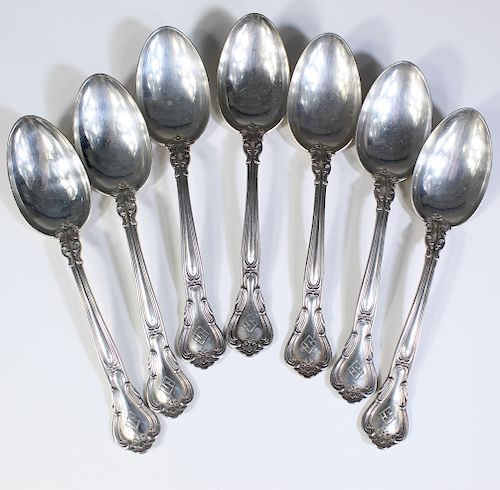 Gorham Sterling Silver Chantilly Pattern Spoons