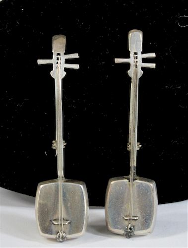 (2) Sterling Silver Instrument Pendants