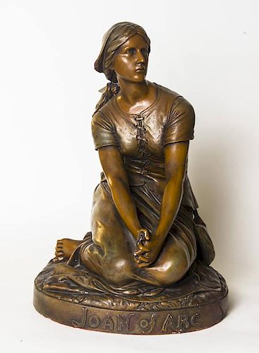Plaster Sculpture, Joan of Arc