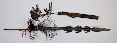 Collection of Native American Weapons/Tools