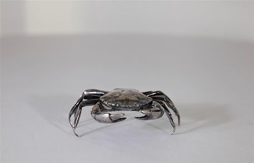 Silver Plated Crab
