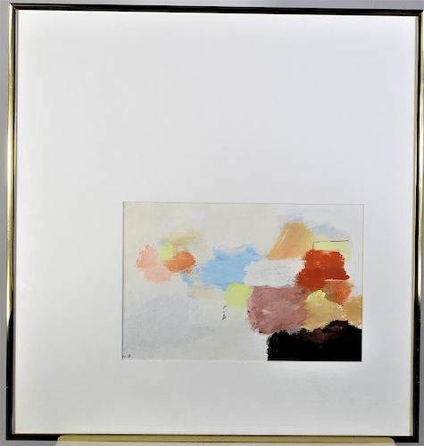 Eugene Brands (1913-2002) Dutch, Abstract Gouache