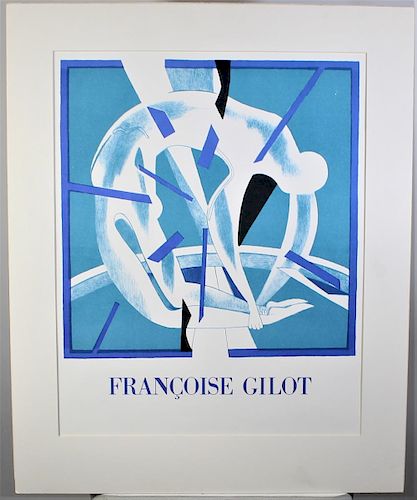 Francoise Gilot (1921 - ) French, Color Lithograph