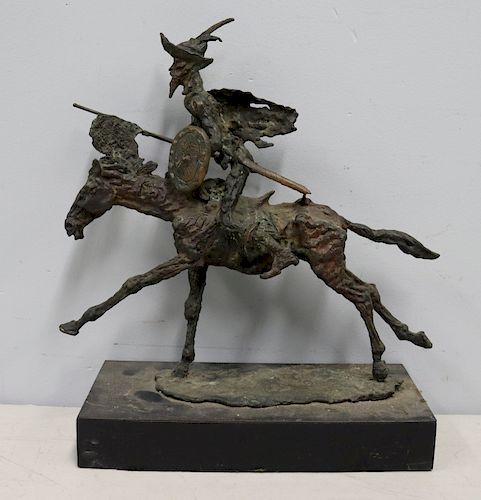 George Gach. Signed Bronze Sculpture Of Horse