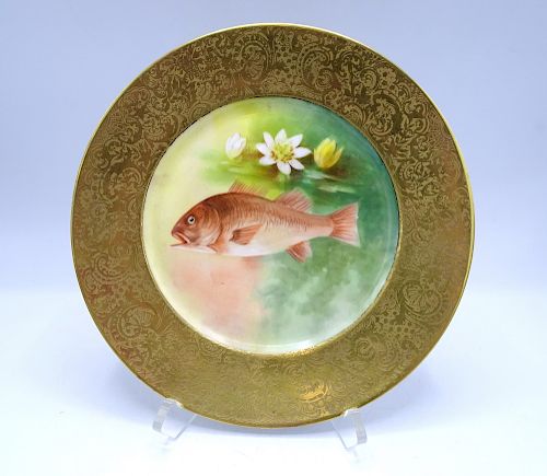 LIMOGES FISH PLATE