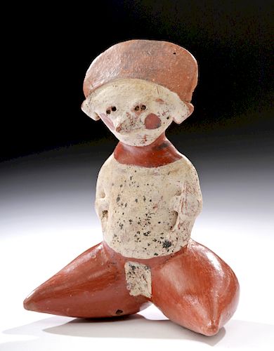 Nayarit Chinesco Pottery Seated Figure