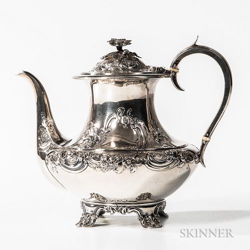William IV Sterling Silver Coffeepot