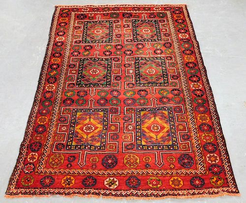 Persian Khorosan Oriental Geometric Carpet Rug
