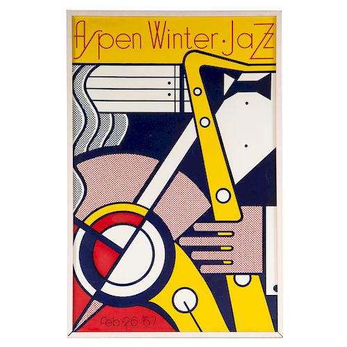 Roy Lichtenstein. Aspen Winter Jazz, 1967