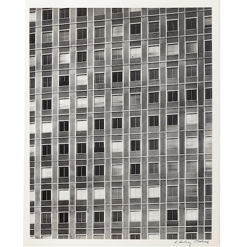A. Aubrey Bodine. "Building Windows"