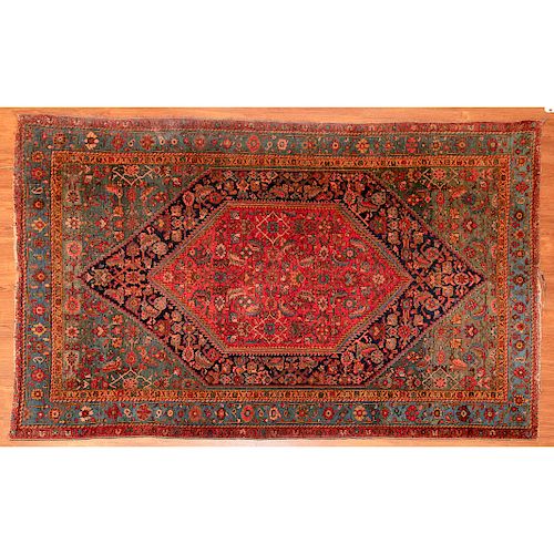 Antique Bijar Rug, Persia, 4.3 x 6.3