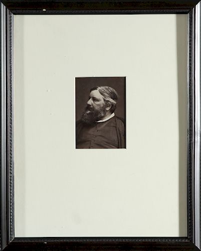 Woodburytype Photograph of Gustave Courbet