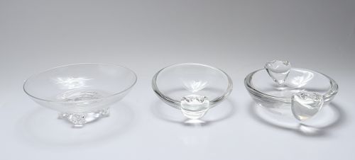 Steuben Collection of Glass Bowls, 3