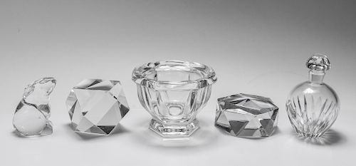 Baccarat and Tiffany & Co. Glass Articles, 5