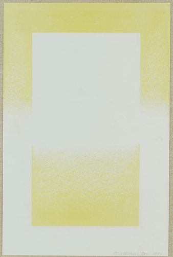 Richard Anuszkiewicz "Yellow Reversed" Lithograph
