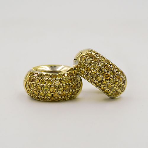 Pair of 18k Gold Earrings