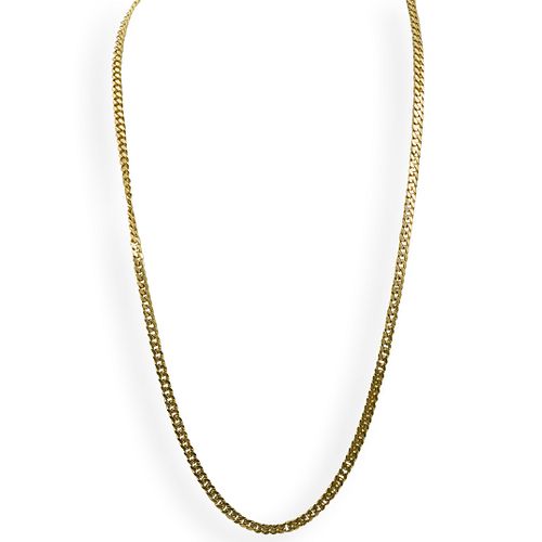14k Gold "Cuban" Chain Necklace