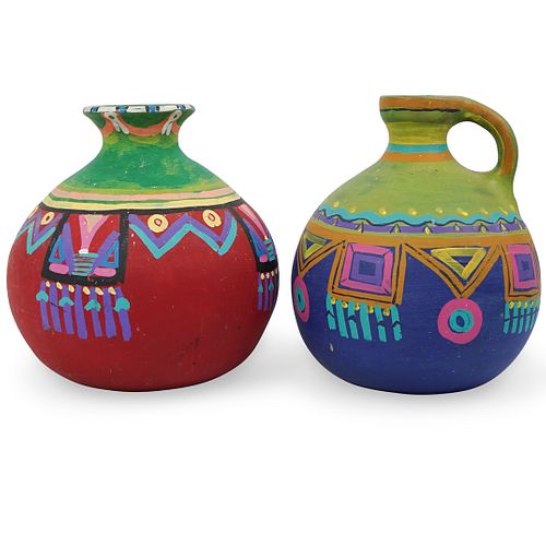 (2) Honduran Pottery Vessels