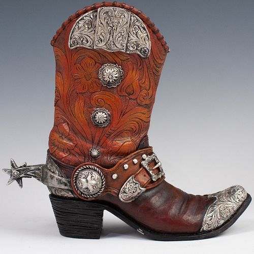 Decorative Resin Cowboy Boot