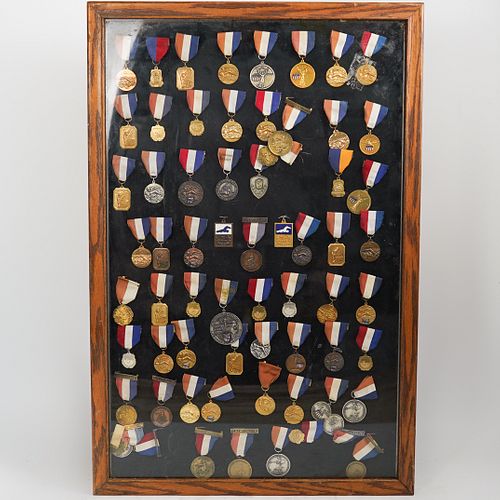 (64 Pc) Lot of Miscellaneous Medals