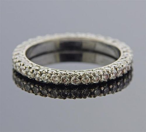 14K Gold Diamond Wedding Eternity Ring