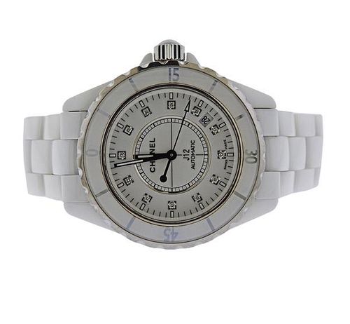 Chanel J12 Diamond Ceramic Automatic Watch