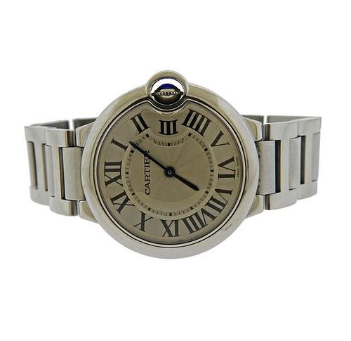 Cartier Ballon Bleu Stainless Steel Quartz Watch 3005