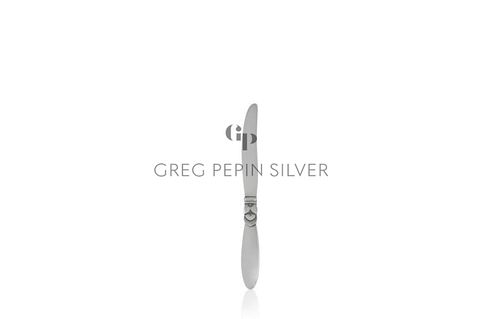 Vintage Georg Jensen Cactus Child Knife 045 Silver Blade