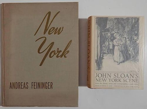 2 Books - Sloan, Feininger