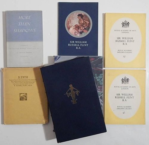 6 Books on or by William Russell Flint
