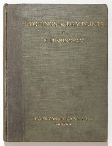 Etchings and Dry-Points by S. Tushingham