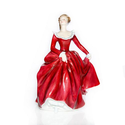 ROYAL DOULTON PROTOTYPE FIGURINE, LADY DANCER IN RED