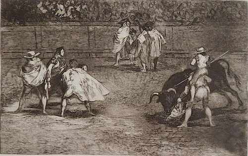 Francisco De Goya engraving