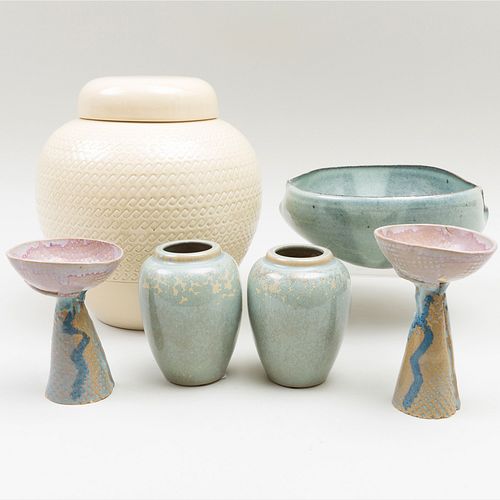 Group of Porcelain and Earthenware Vessels