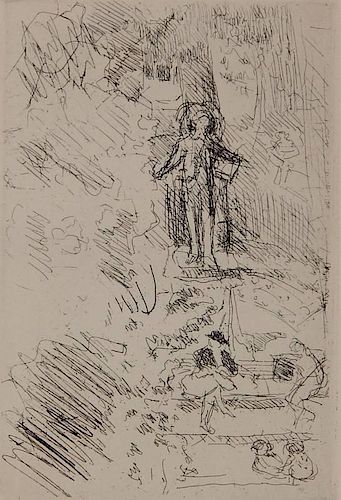 Edouard Vuillard etching