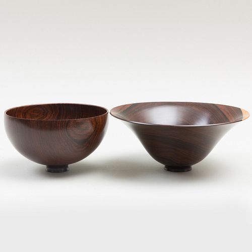 Bert Marsh Two Cocobolo Bowls