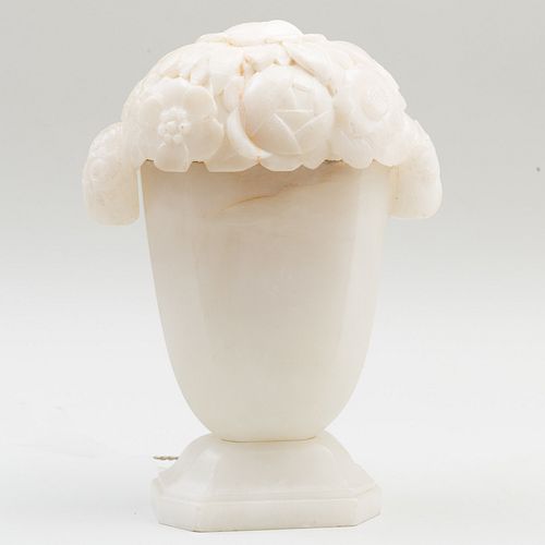 Sue et Mare Style Alabaster Table Lamp