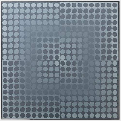 Attributed to Victor Vasarely (1906-1997): Untitled