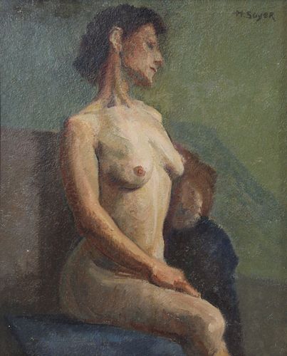 MOSES SOYER (AMERICAN, 1899-1974).