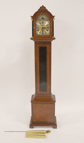 Walnut Grandmother Clock