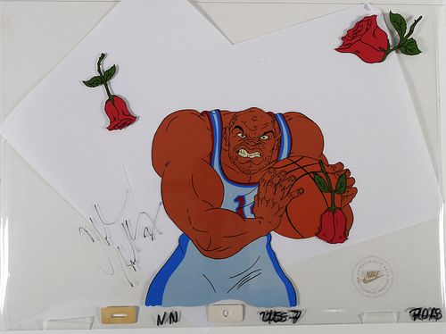 Signed CHARLES BARKLEY NIKE Production Cel sold at auction on 15th February  | Bidsquare