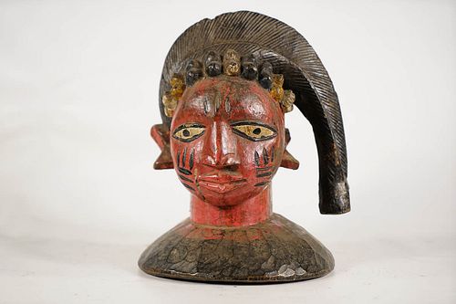 Yoruba Egungun Masquerade Dance Crest