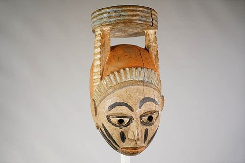Yoruba Gelede Mask From Nigeria