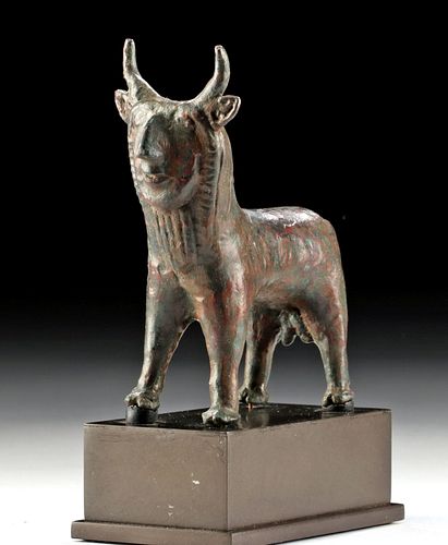 Published Ancient Near East Copper Bull - Art Loss Cert