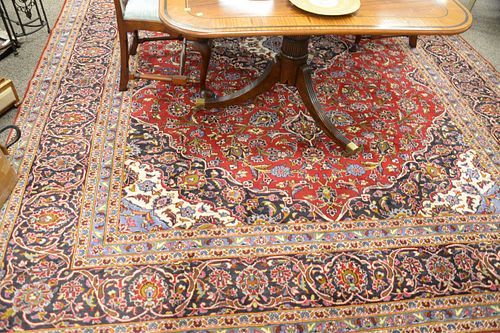 Oriental carpet. 9' 8" x 13'.