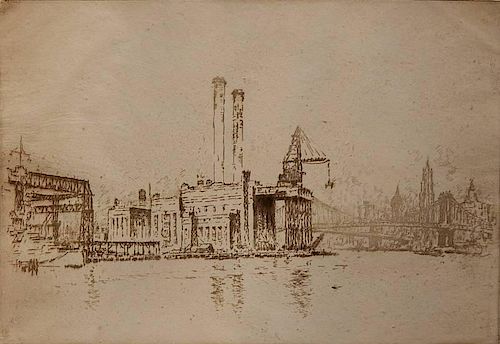 Joseph Pennell etching