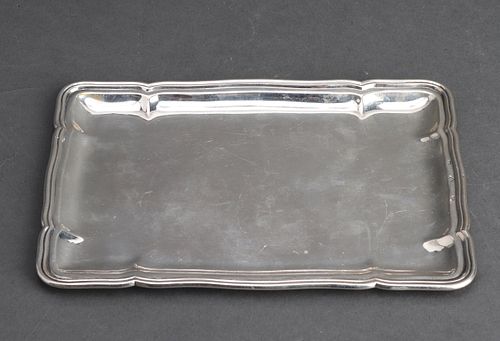 Continental Silver Rectangular Small Tray